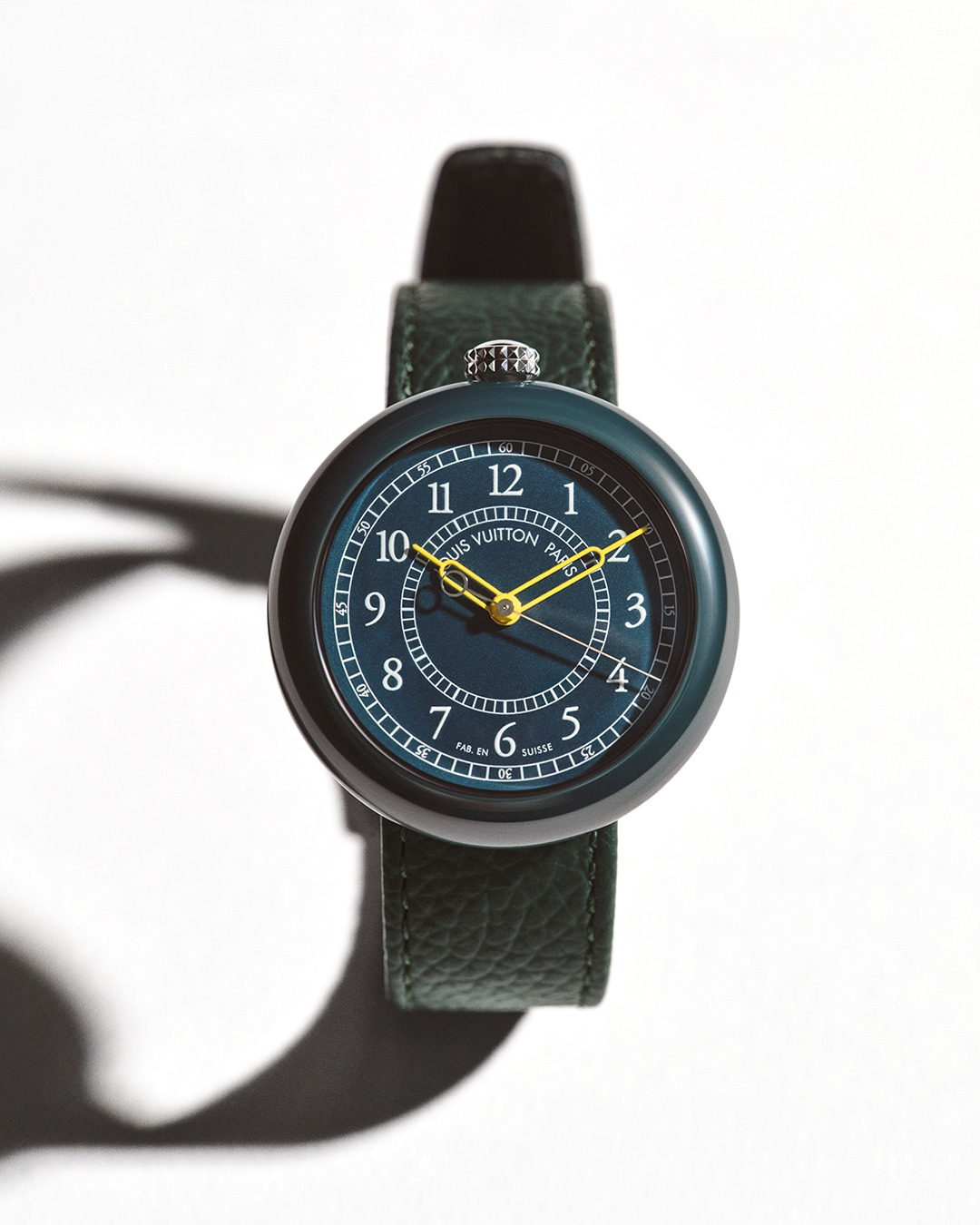 Louis Vuitton Monterey Ceramic Watch — Green W0CR21